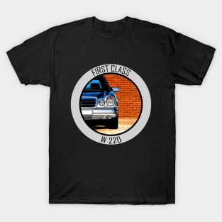 Mercedes Benz W210 - e class - first class T-Shirt